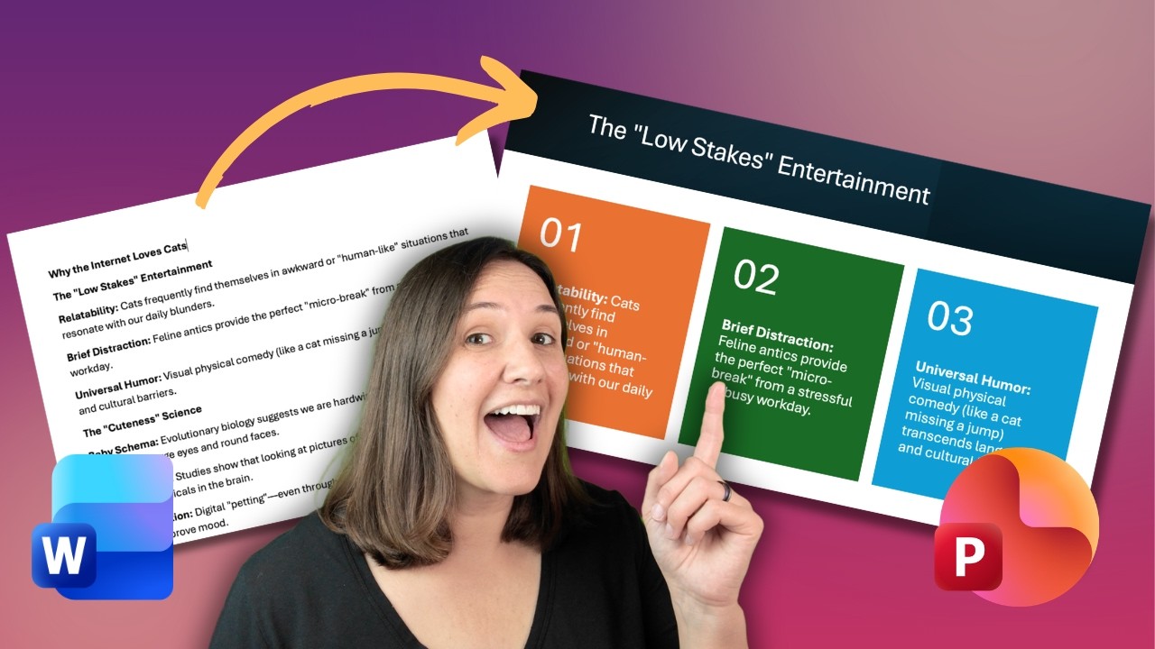 Instantly Convert Outlines to PowerPoint Slides