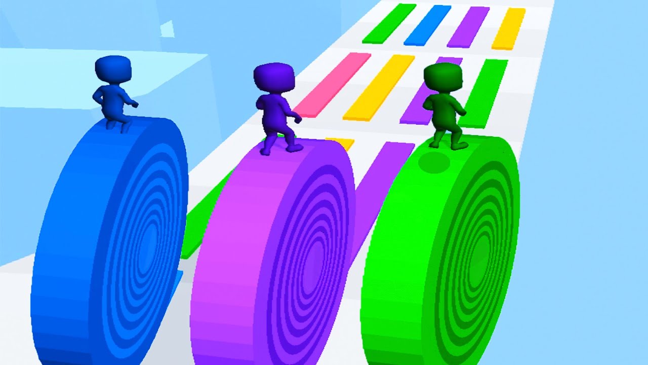 LAYERS ROLL game MAX LEVEL 🌈😱💚 Gameplay All Levels Walkthrough iOS, Android New Game Mobile ProApp