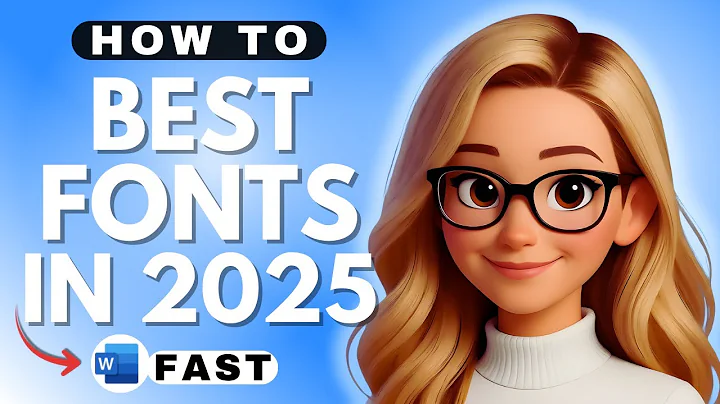 Best Fonts to Use in Microsoft Word – 2025 Guide