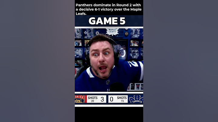 LFR18   Round 2, Game 5   Noise   Panthers 6, Maple Leafs 1