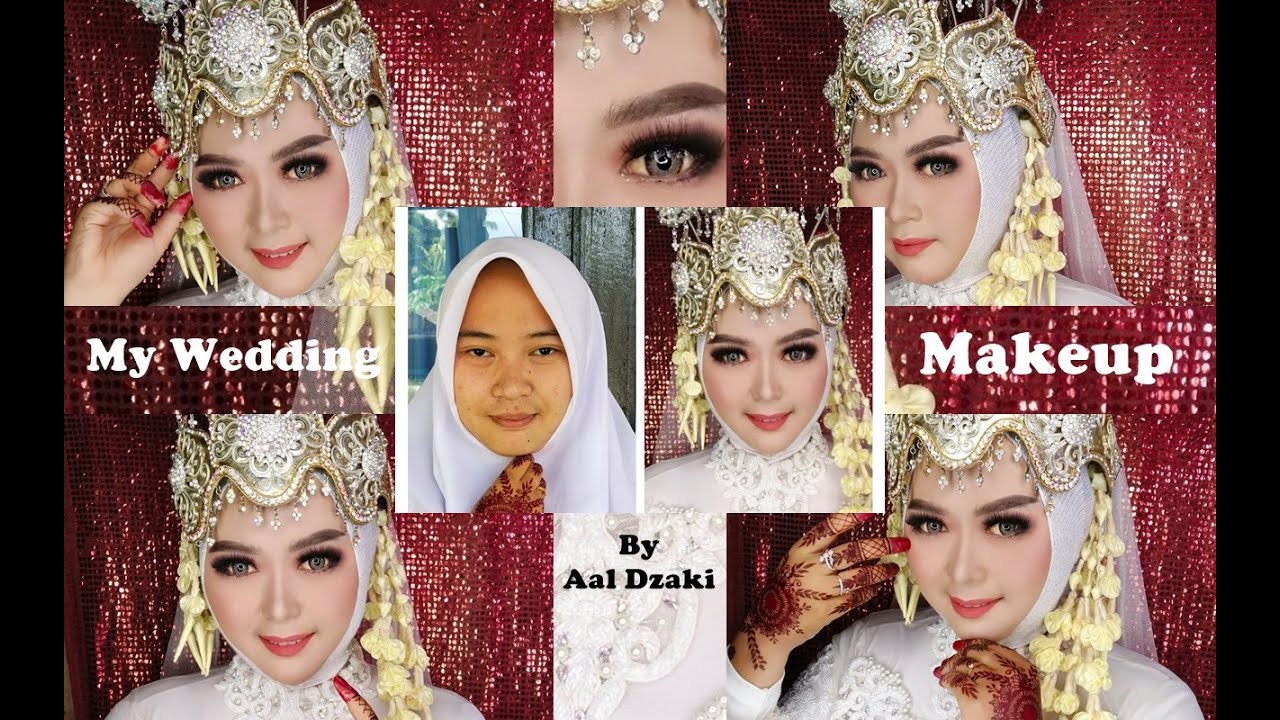 Before After My Wedding Makeup June 15th 2020 - YouTube