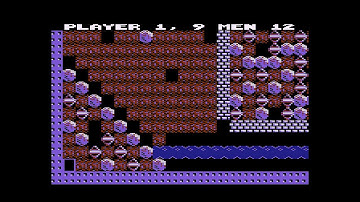 Atari Boulder Dash +1 (Adolf Mollnhuber). Cave 12