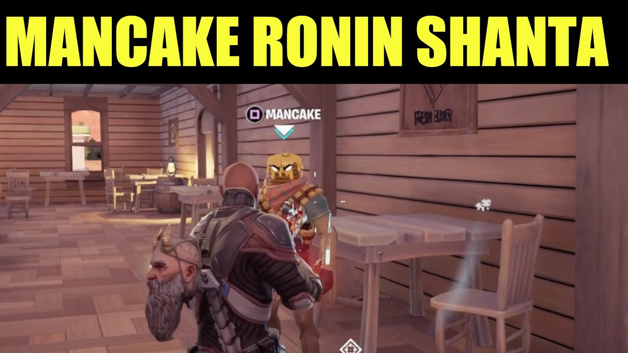 Defeat Mancake, Ronin, or Shanta in a duel - Fortnite Location / Challenge guide
