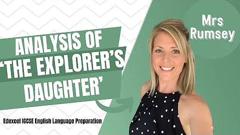 Analysis of 'The Explorer's Daughter' by Kari Herb...