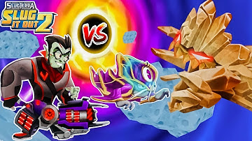 Today New Video Slug It Out 2 GHOULED DR BLAKK VS INVADING GALACTIC WORM Best Fight 150K +Views