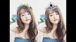 adding crown to a girl screenshot 5