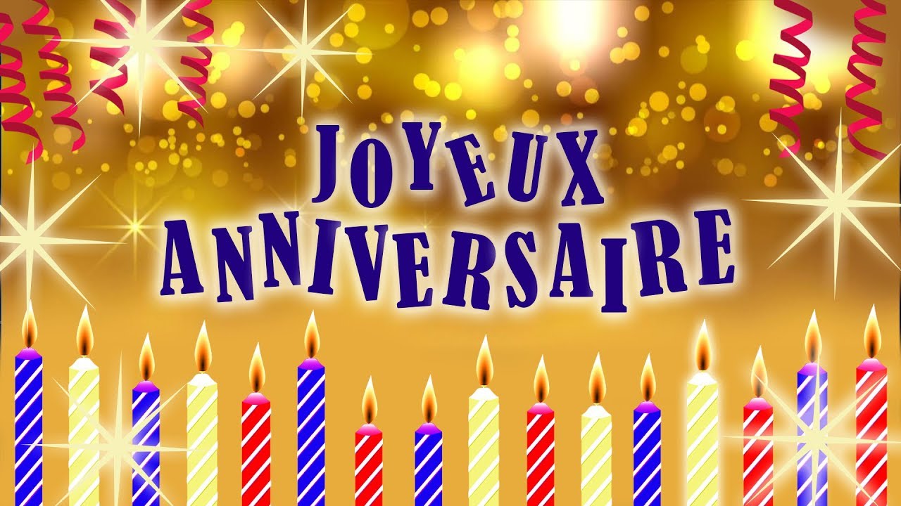 132 Joyeux Anniversaire Smiley Bougies Jolie Carte Virtuelle Youtube