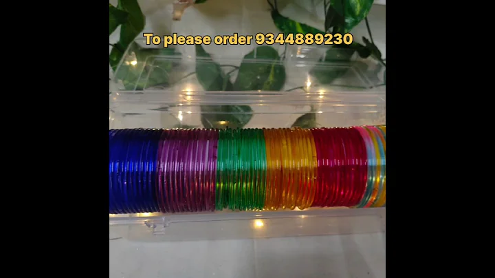 Watch the video about Trending design 💥 glass bangles 💥 orders 9344889230 #bangles #glass bangles