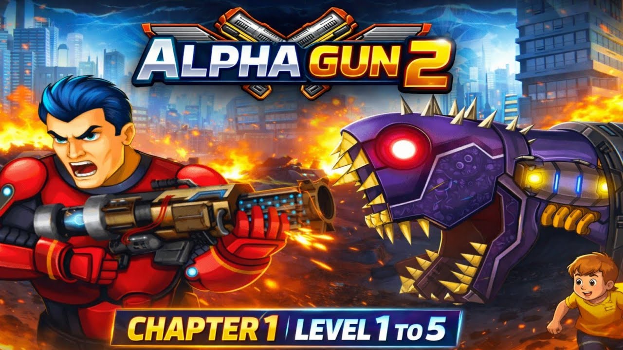 Alpha Gun 2 - The Most Stylish Shooter!