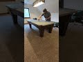 From boxes to a complete installed pool table ready for play