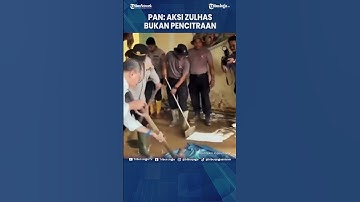 PAN TEGASKAN AKSI ZULHAS PANGGUL BERAS UNTUK KORBAN BANJIR SUMATERA BUKAN PENCITRAAN #Shorts