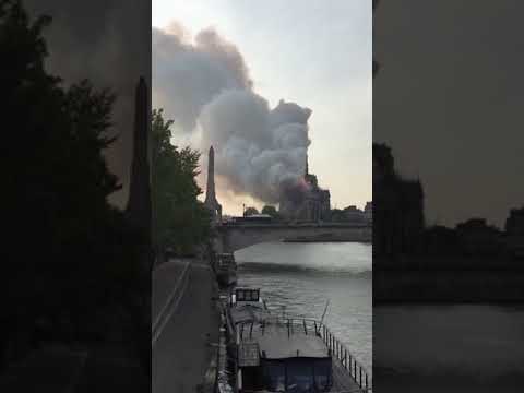 Incendie à Notre dame