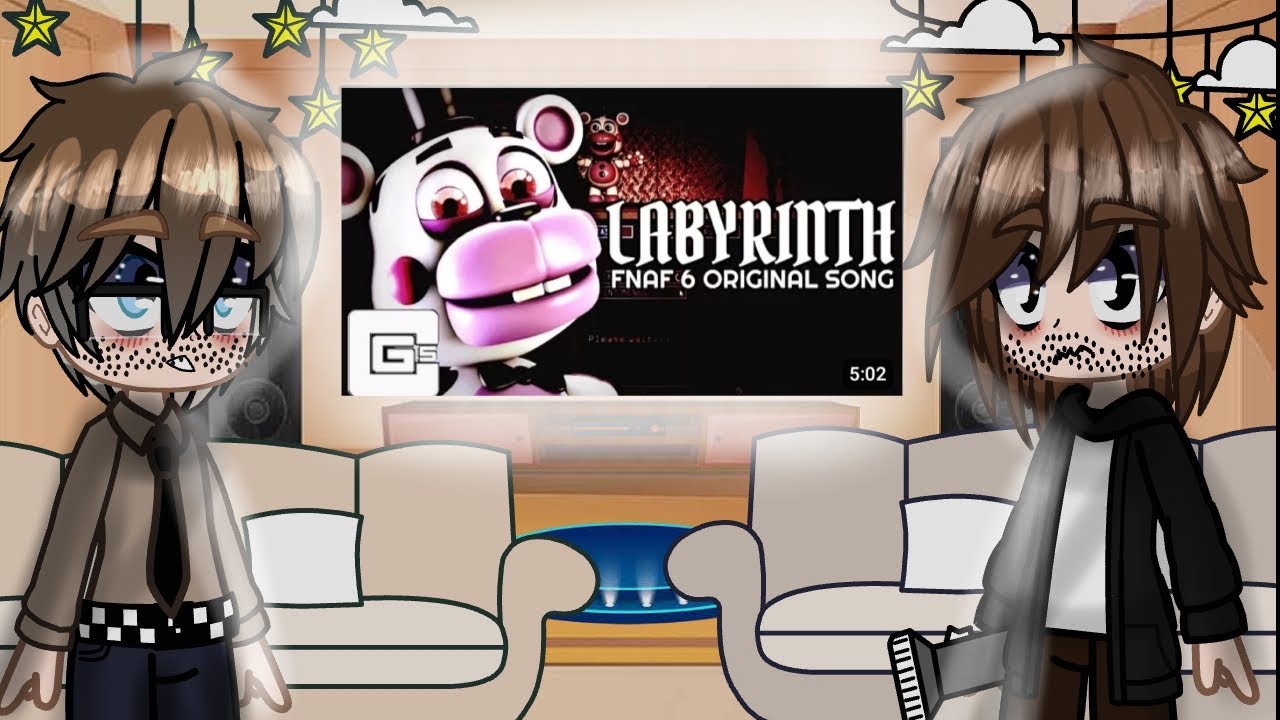 fnaf movie reaccionan a labyrinth[UwU❤️❤️👍]