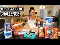 10K Calorie Challenge | Girl VS food | Epic Cheat Day | Ashley Nocera