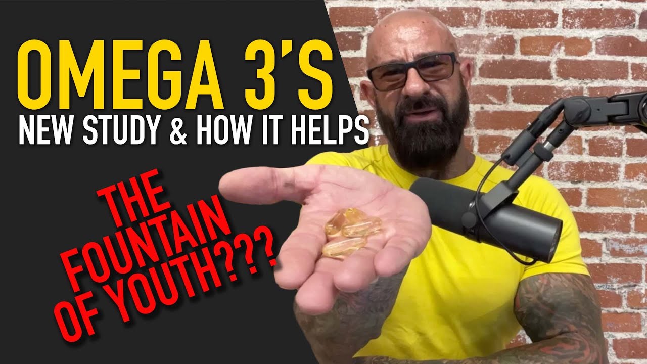 Omega 3's from Fish Oil and the Fountain of Youth? Dr. Jim Stoppani