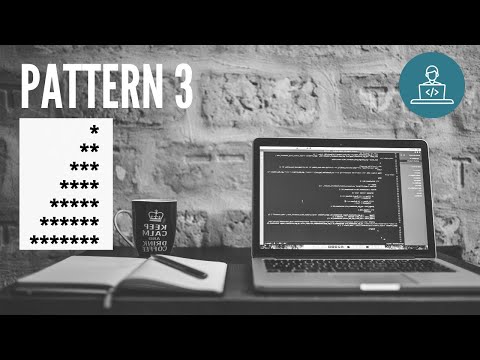 Half Pyramid Pattern | Star Pattern | Pattern Printing | Iteration