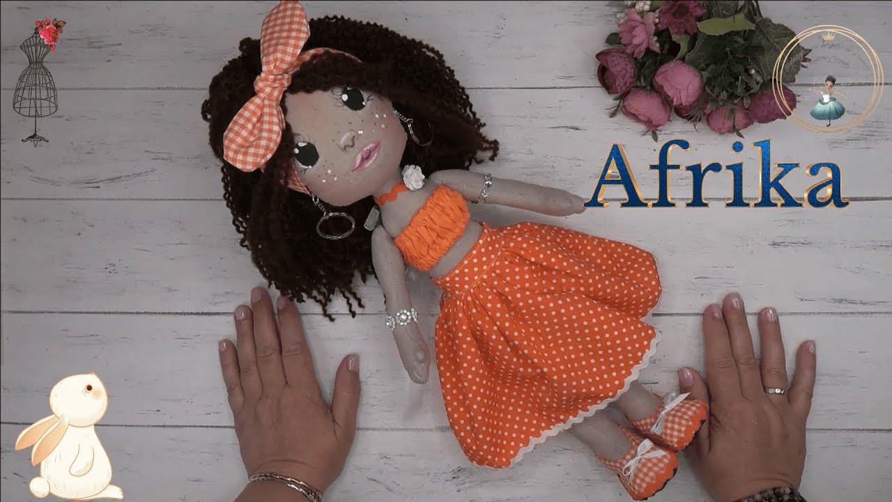 👉 Zapatitos con Lazo para Muñeca de Tela Afrika | Tutorial Fácil + Patrones Gratis