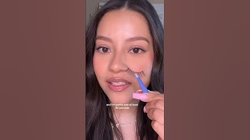 How to apply lashes for beginners!