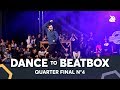 IAN EASTWOOD vs DYLAN MAYORAL feat. KRNFX & NAPOM | Dance Battle To The Beatbox 2018 | 1/4 Final