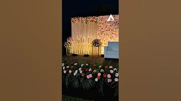 Wedding reception in Chennai’s premium wedding venue - Anand Farms, party lawn in Ayapakkam, Chennai