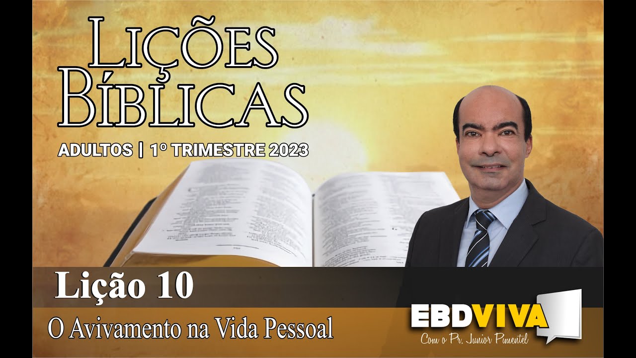 EBD Adultos - Lição 10 - 1º trimestre 2023 - YouTube