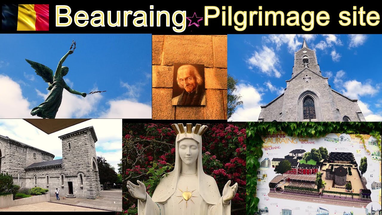 City and place of pilgrimage in Beauraing (Stad en bedevaartsoord in