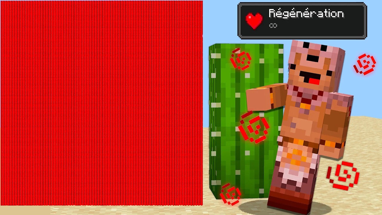 Minecraft, Mais j'ai 1 000 000 DE COEURS