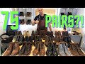 Why does this guy own 75 pairs of boots favorite pair how he affords it  more