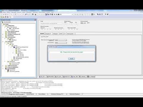 13  Connexion et transfert du programme vers l’automate via une connexion Ethernet et test