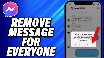 How To Remove Message For Everyone On Messenger (2025) - Easy Fix