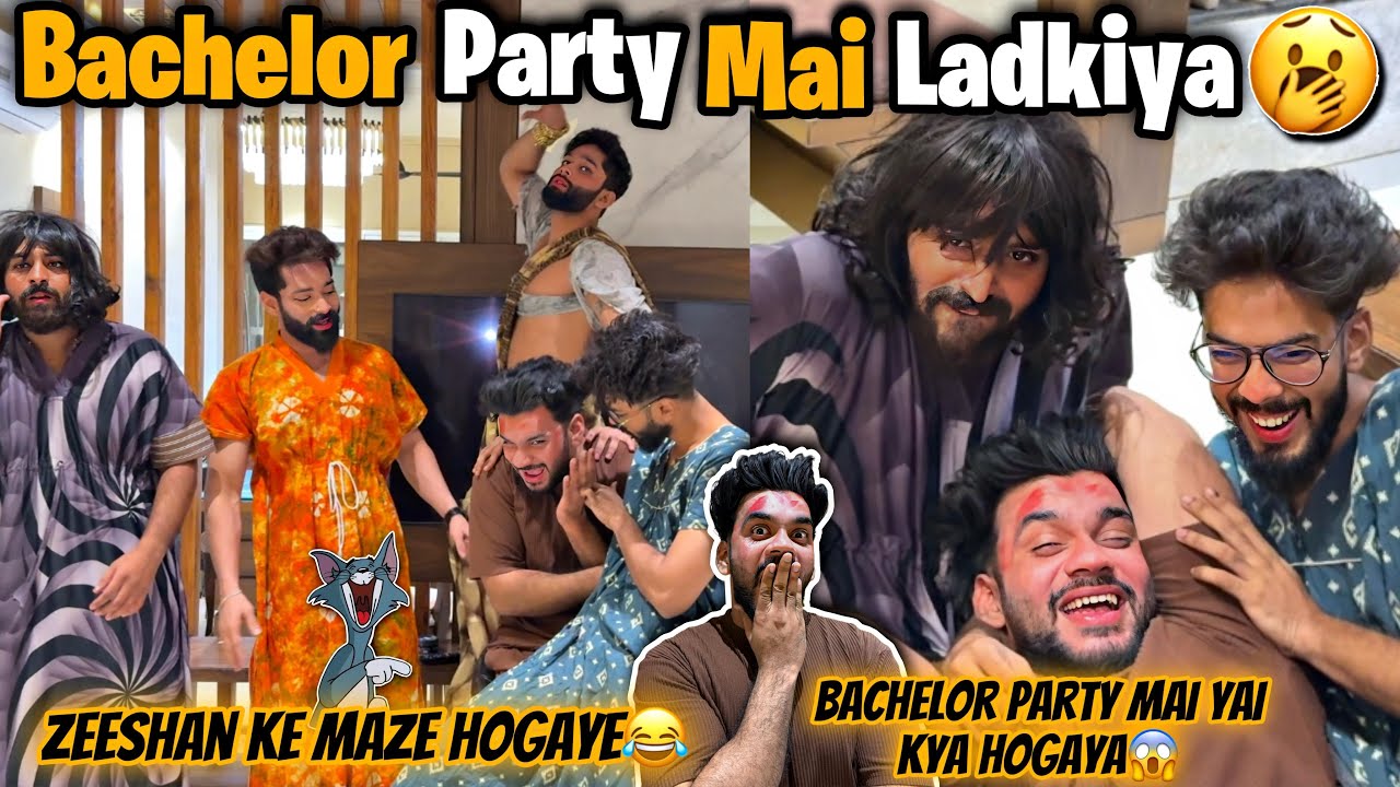 Bachelor Party Me Ladkiya Aai 😍Zeeshan Ke Maze 😂| Fokats | Abresh & Zeeshan