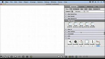 Max MSP V6 Tutorial 1 - Quick look around the max environment