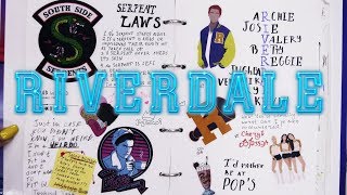 Riverdale/ Разворот Ривердейл/ скетчбук