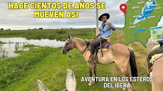 👉🏾 A CABALLO EN AGUAS DE YACARÉ 😳 [transporte de muchas personas locales en los Esteros del Ibera] by Hijos De Mil Rutas 1,750 views 5 months ago 14 minutes, 33 seconds