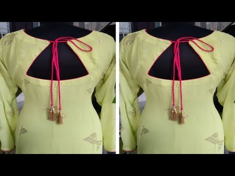 back neck designs for suits 2022 | Stylish kurtis design, Fashionable saree  blouse designs, Long kurti designs