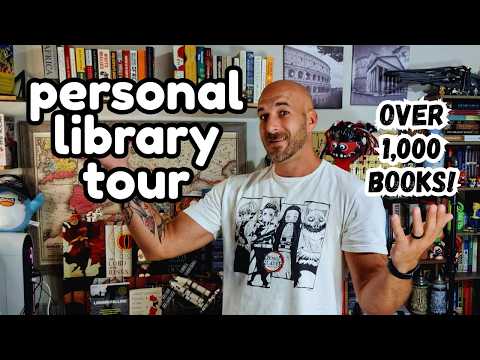 Take a tour of my personal library w/over 1,000 books in the collection! thumbnail