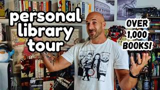 Take a tour of my personal library w/over 1,000 books in the collection!