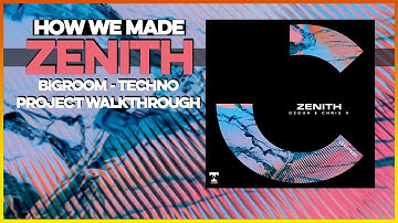 How We Made "ZENITH" 🔥 #BigroomTechno Project Walkthrough