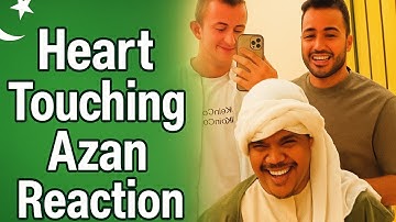 Azan Before Performance by Mohamed Tarek | My Reaction | So Peaceful & Emotional ❤️