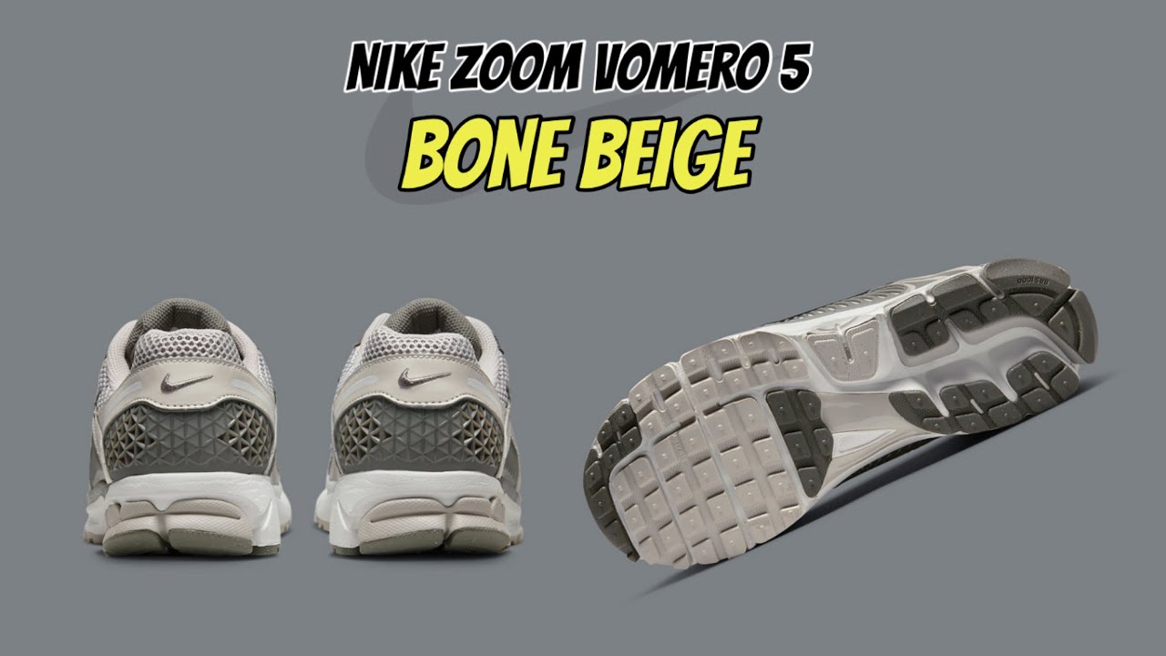 ◆送料無料◆NIKE ZOOM VOMERO 5 BONE BEIGE◆大人気◆正規品◆ Nike Zoom Vomero 5 Bone Beige - YouTube