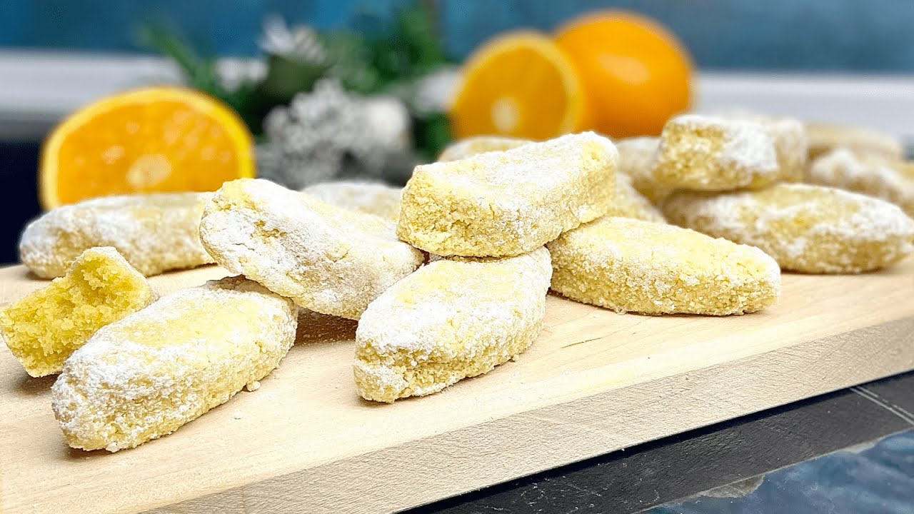 Plätzchen OHNE Mehl!!! Mit Orange und Mandeln! Duftendes Gebäck in 30 ...