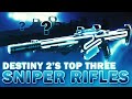 Top 3 Snipers In Destiny 2 | Season of the Lost Top 3