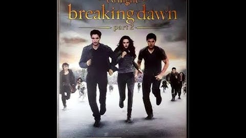 Opening to The Twilight Saga Breaking Dawn - Part 2 2013 DVD Australia