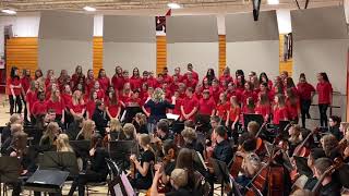 8th Grade Choir performs at 2019 MMS Veterans Day Program