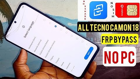 Tecno Camon 18 (Ch6, Ch7, Ch9) Frp Bypass Android 11, 12/Google Account Remove || Without Pc | 2024