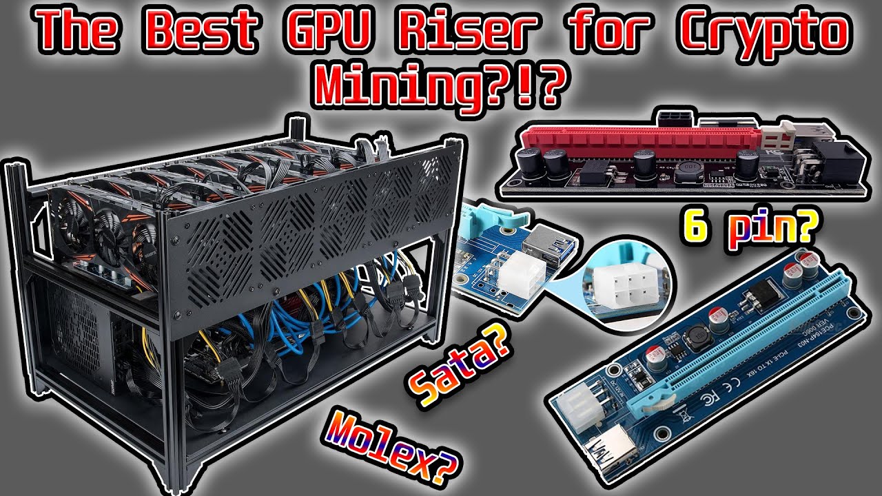 Best Crypto Mining Risers - GPU Risers - YouTube