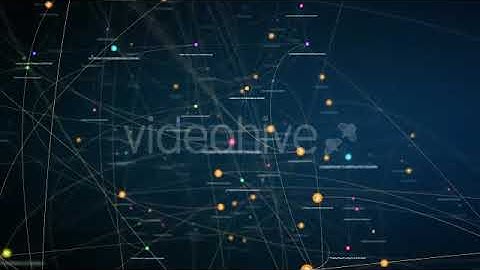 Cryptocurrency Blockchain Loop Motion Graphics