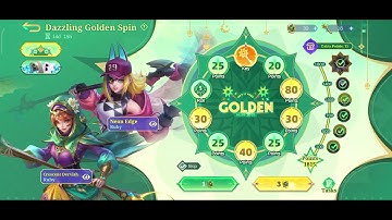 Claim free Ruby skin and spin in the Dazzling Golden Spin event