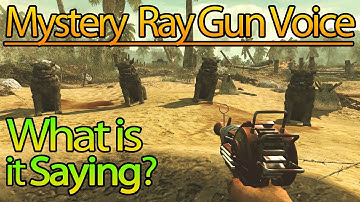 What the Mystery Ray Gun Voice is Actually Saying! | World at War