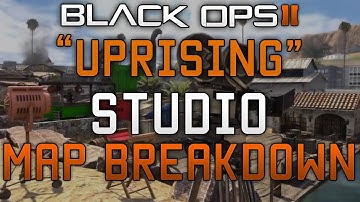 Bo2 Uprising, Studio - Firing Range Returns : Map Breakdown - Multiplayer Gameplay